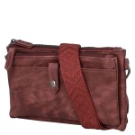 Stylová dámská crossbody kabelka Dina, červená