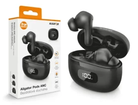 Aligator Pods ANC TWS sluchátka / černá (TWS08BK)