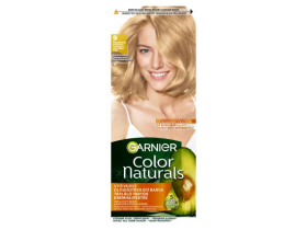 Garnier Color Naturals permanentní barva na vlasy 9 Přirozená extra světlá blond, 60 +40 +12 ml