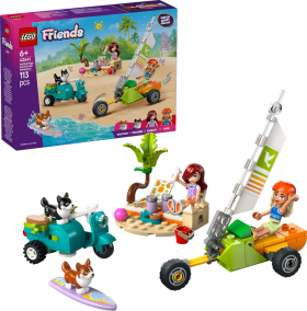 LEGO® Friends 42641 Dobrodružství se surfujícími psy a skútrem - LEGO® Friends