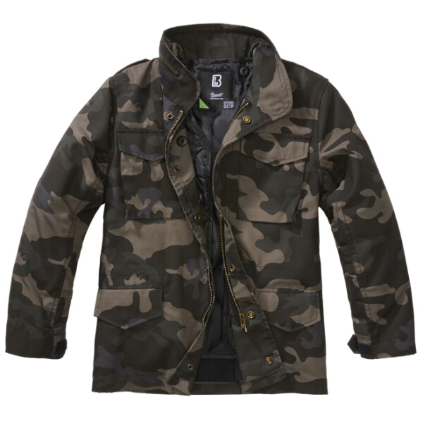 Brandit Bunda dětská Kids M65 Classic Jacket darkcamo 146/152