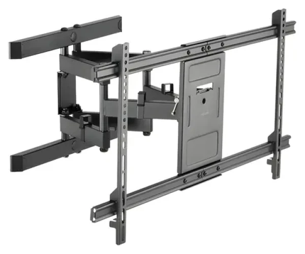 Nástěnný držák TV 43"-90" černá / Nástěnný držák TV / naklápěcí a otočný / VESA max 800x400 / nosnost 60 kg (BP0115)