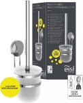 Eisl - Nástěnný držák na WC kartáč, chrom BA0205 BA0205