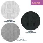 KELA Koupelnová předložka Leana 65x55 cm bavlna žula šedá KL-23515