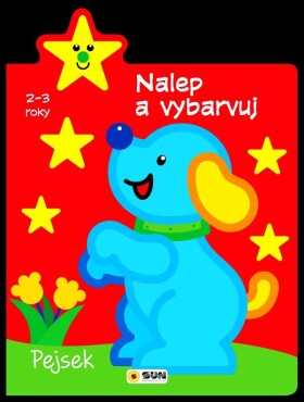 Pejsek Nalep vybarvuj