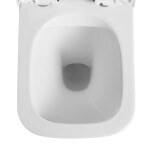 Mereo WC závěsné kapotované, RIMLESS, 490x340x350, keramické, vč. sedátka CSS118S, 8ks VSD83SAKCE8