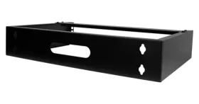 StarTech nástěnný rack držák 2U černá / Rack držák / nosnost 35 kg / šířka 498 mm / hloubka 356 mm (RACK-2U-14-BRACKET)