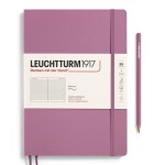 Notebook Composition (B5), Softcover, 123 numbered pages, Dusty Rose, ruled