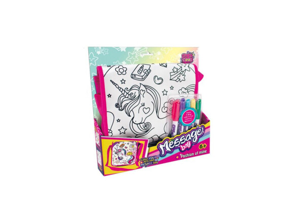 Kabelka na vymalování Message