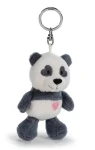 NICI GREEN klíčenka Panda Love se srdíčkem 10 cm