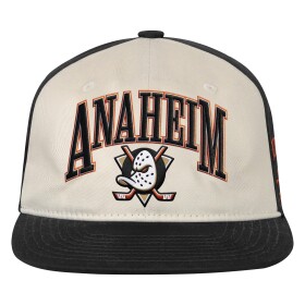 Outerstuff Dětská kšiltovka Anaheim Ducks NHL Flatbrim Arch Deadstock Snapback