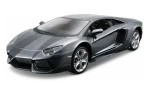 Maisto Kit Lamborghini Aventador model ke skládání šedá 1:24