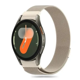 Tech-Protect MilaneseBand zlatá / Řemínek milánský tah / Samsung Galaxy Watch 4/5/5 Pro/6/7/FE