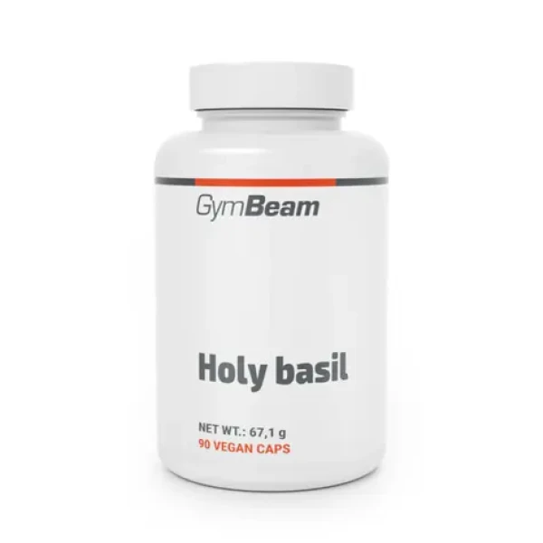 Bazalka posvátná - GymBeam (90 kaps.) (87067-1-90caps)