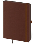 Zápisník linkovaný Helma A5 - Memory Brown