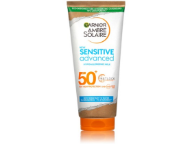 Garnier Ambre Solaire Sensitive Advanced opalovací mléko, velmi vysoká ochrana, světlá citlivá pokožka SPF 50+ 175 ml
