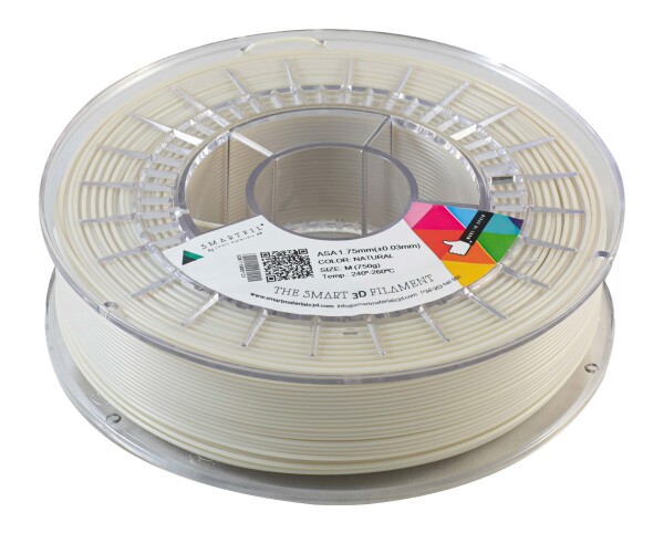 ASA filament přírodní 1,75 mm Smartfil 1 kg