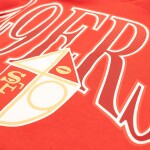 Nike Pánská mikina San Francisco 49ers NFL Throwback Full Blitz Club Hoodie Velikost: XL