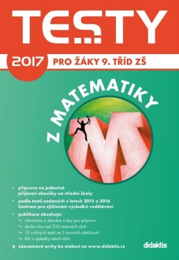 Testy 2017 z matematiky pro žáky 9. tříd ZŠ