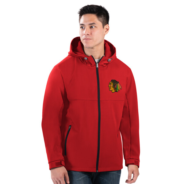 G-III Pánská Bunda Chicago Blackhawks Hot Softshell Jacket Velikost: