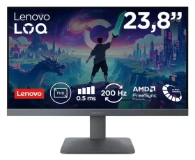 23.8" Lenovo LOQ 24-10 černá / Monitor / IPS / Full HD / 200Hz / 0,5ms / FreeSync Premium (68F1GACBEU)