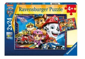 RAVENSBURGER Tlapková patrola: Záchranáři 2x24 dílků