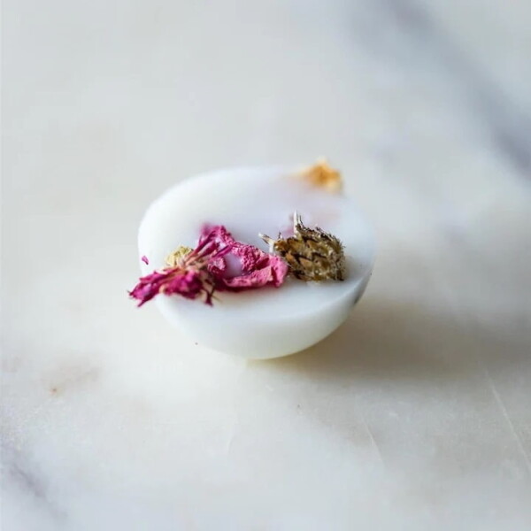 The Candle Brand Vonný vosk do aromalampy Pick Lychee with Peony 10 g, krémová barva, vosk