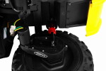 Mamido Dětská elektrická čtyřkolka ATV Desert 4x4 žlutá