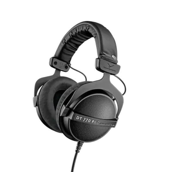 Rozbaleno - Beyerdynamic DT 770 PRO 80 OHM - Black Limited Edition / Uzavřená sluchátka / 3.5mm jack / 3m / rozbaleno (43000220.rozbaleno)