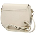 Trendy dámská kožená crossbody kabelka Antigona, krémová