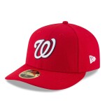 New Era Pánská kšiltovka Washington Nationals MLB Authentic Low Profile 59FIFTY Home Velikost: 7 1/8