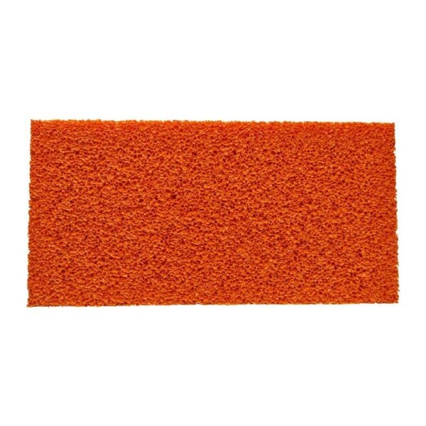 Náhradní povrch houba hrubá, 280 x 140 x 18 mm, oranžová