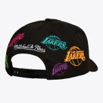 Mitchell & Ness Pánská kšiltovka Los Angeles Lakers NBA 404 Club Neon Pro Snapback