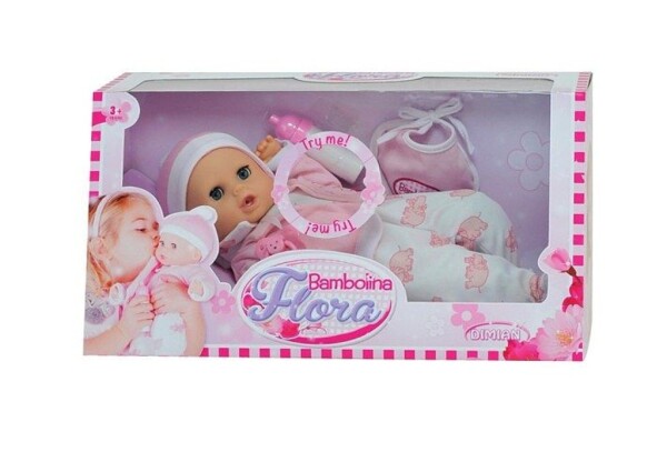 Panenka Bambolina Flora s 50 českými slovy