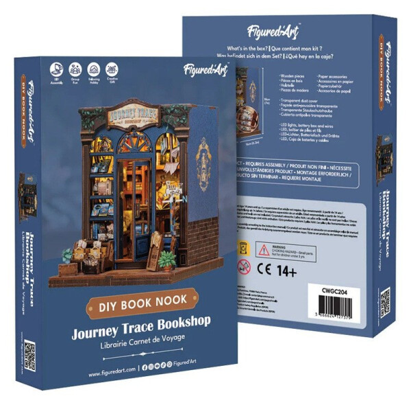 Book Nook sada - Cestovní deník