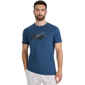 Pánské tričko 4F M2359 sea green 4FWAW25TTSHM2359 46S pánské S