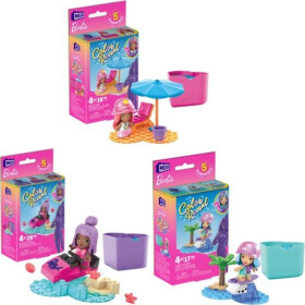 Mega Construx Barbie color reveal mikropanenka - Mattel Monsuno