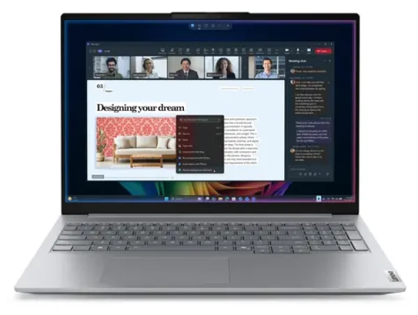 Lenovo ThinkBook 16 G9 šedá / Notebook / 16" WUXGA / Intel Core Ultra 7 355 2.3GHz / 32GB / 512GB SSD / Intel Graphics (21UR005WGE)