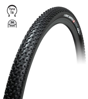 Plášť TUFO Gravel SWAMPERO 700 x 36C, bezdušový černý