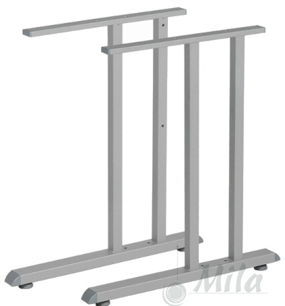 Mila Design Stolová podnož ST201E :: stříbrná (217647)