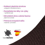 Super strečové potahy NIAGARA čokoládová křeslo (š. 70 - 110 cm)
