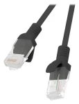 Lanberg CAT5e černá / Patch kabel / UTP / 1 m / Fluke Passed (PCU5-10CC-0100-BK)