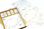Moyo Montessori Moyo Montessori Sada aktivit k zoologickým puzzle (popisky v ANJ)