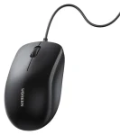Ugreen drátová optická myš černá / Myš / USB / optická