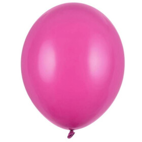 Balónek nebalený latex 1 ks - magenta - 30 cm