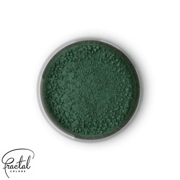 Jedlá prachová barva Fractal - Dark Green (1,5 g) 6251 dortis