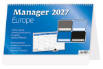 Stolní kalendář 2027 Helma Plánovací Manager Europe