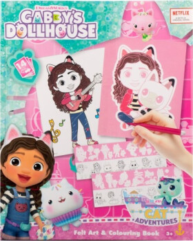 Kniha omalovánek Gábinčin kouzelný domeček - Alltoys Canenco
