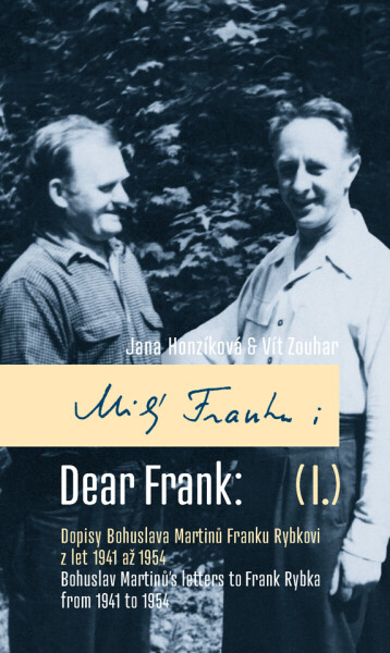 Milý Franku - Vít Zouhar, Jana Honzíková