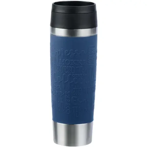 Emsa Travel Mug Classic Grande 0.5l modrá / Termohrnek / nerezová ocel (N2022100)